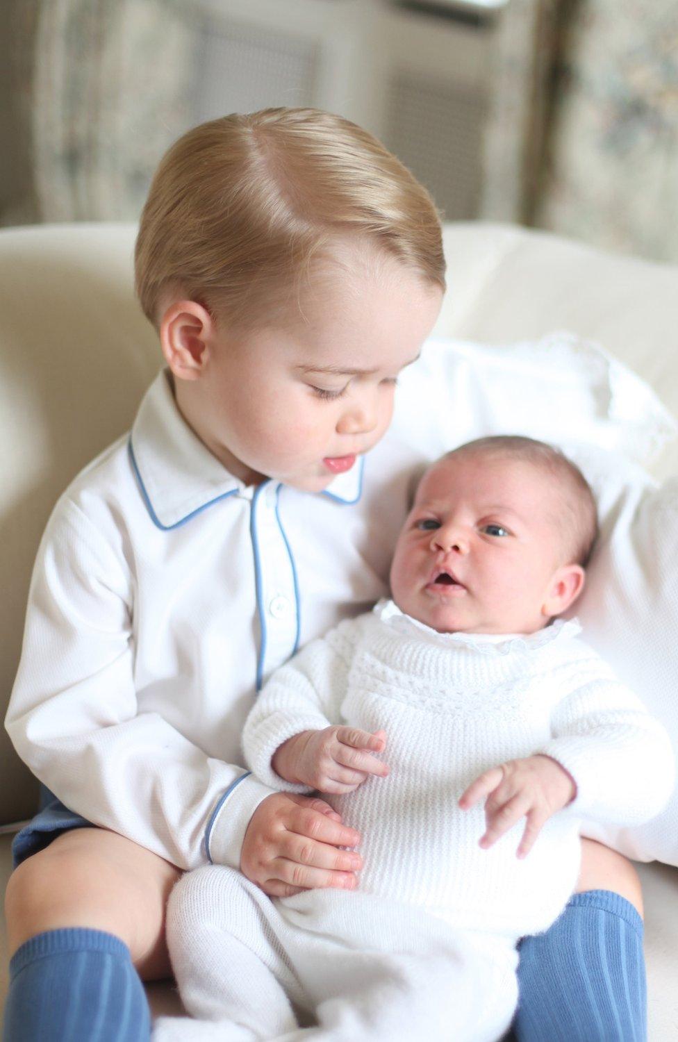 Prince George and Princess Charlotte