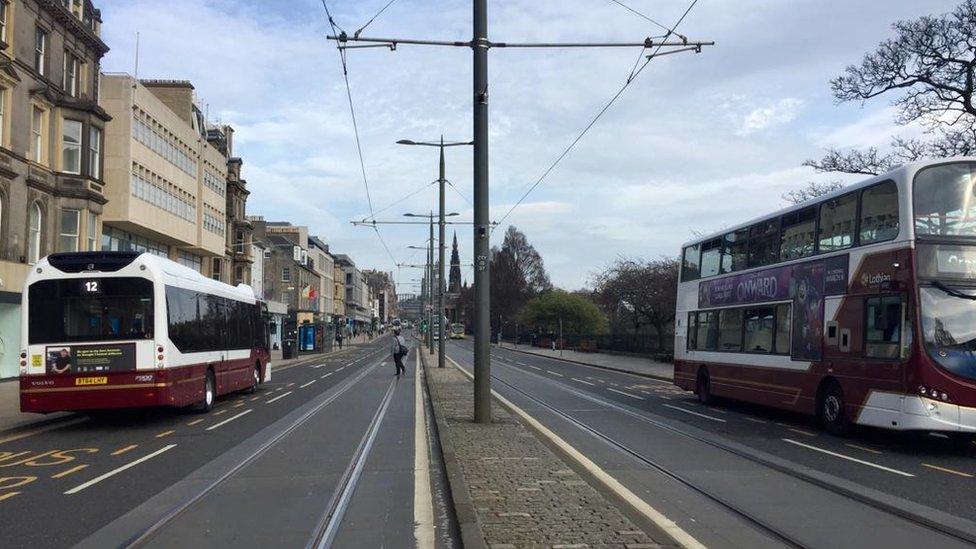 Buses in Edinburgh