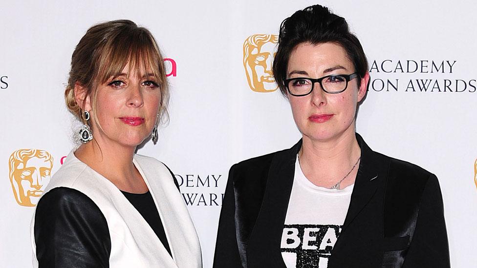 Mel Giedroyc and Sue Perkins