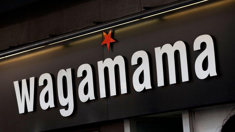 Wagamama sign