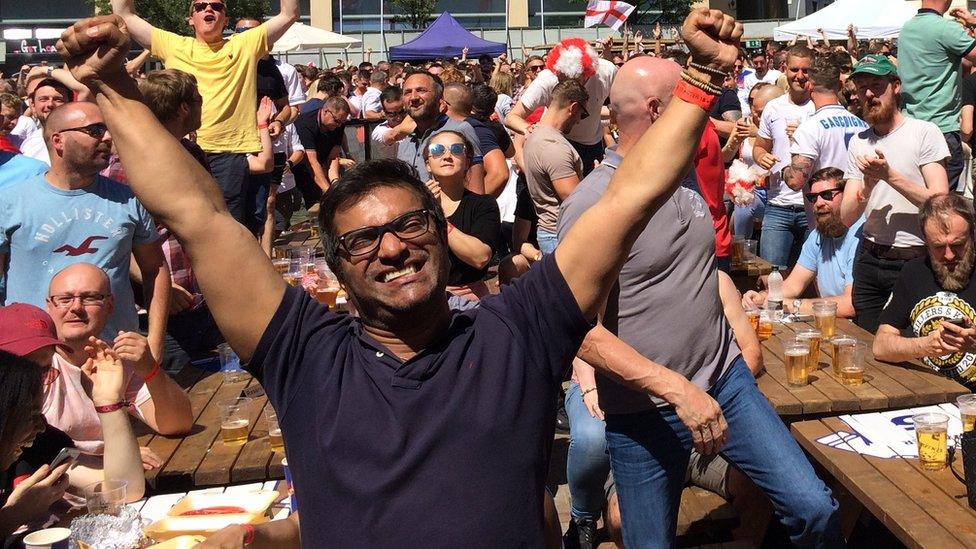 fans at times square Newcastle