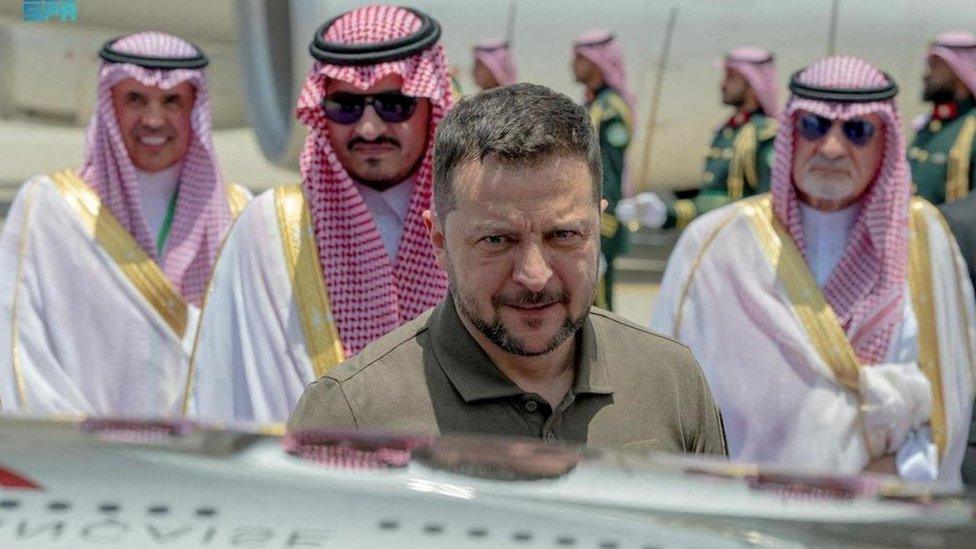 zelensky in jeddah