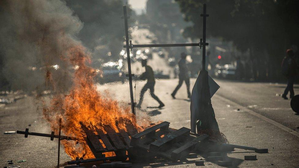 Protest in Pretoria over plans to hike university fees on 23 October 2015