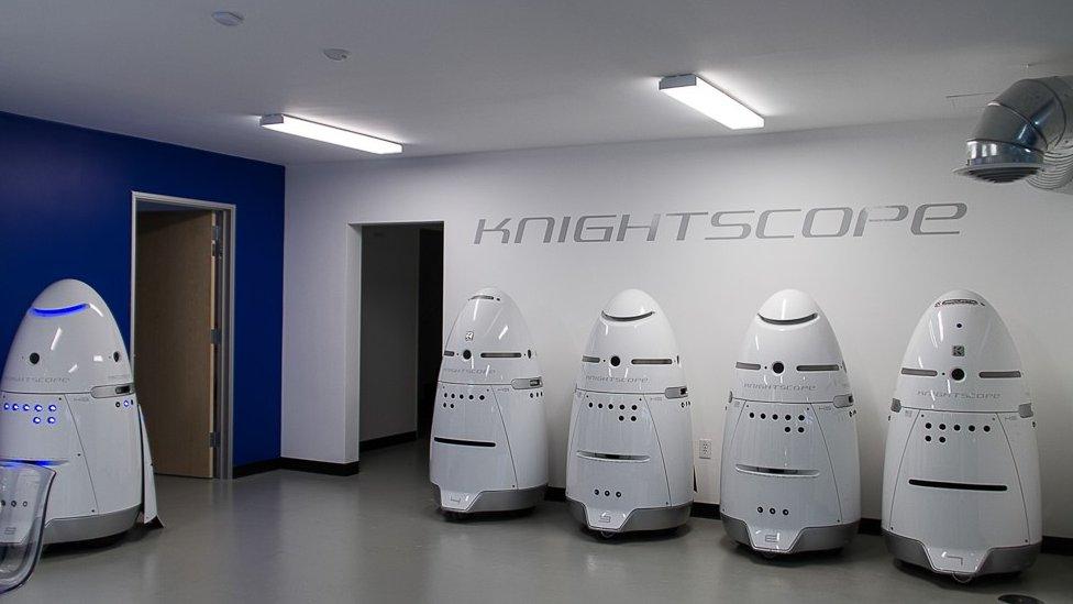 Knightscope security robots