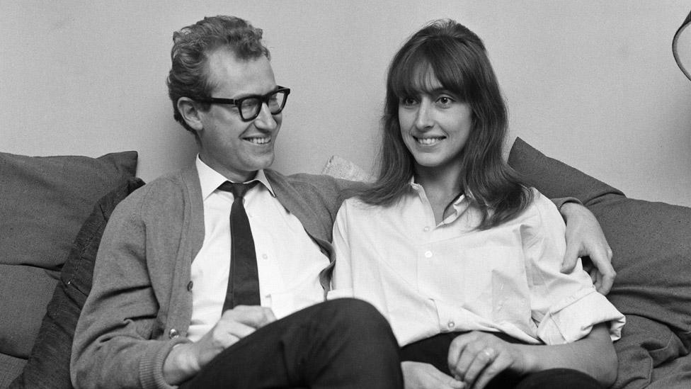 Bamber and Christina Gascoigne in 1965