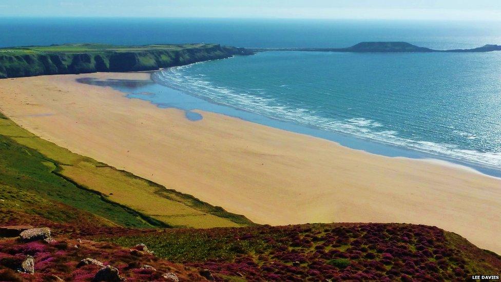 Rhossili Bay, Swansea county