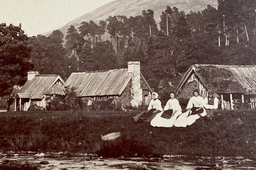 Duchess of Bedford's huts at Glenfeshie