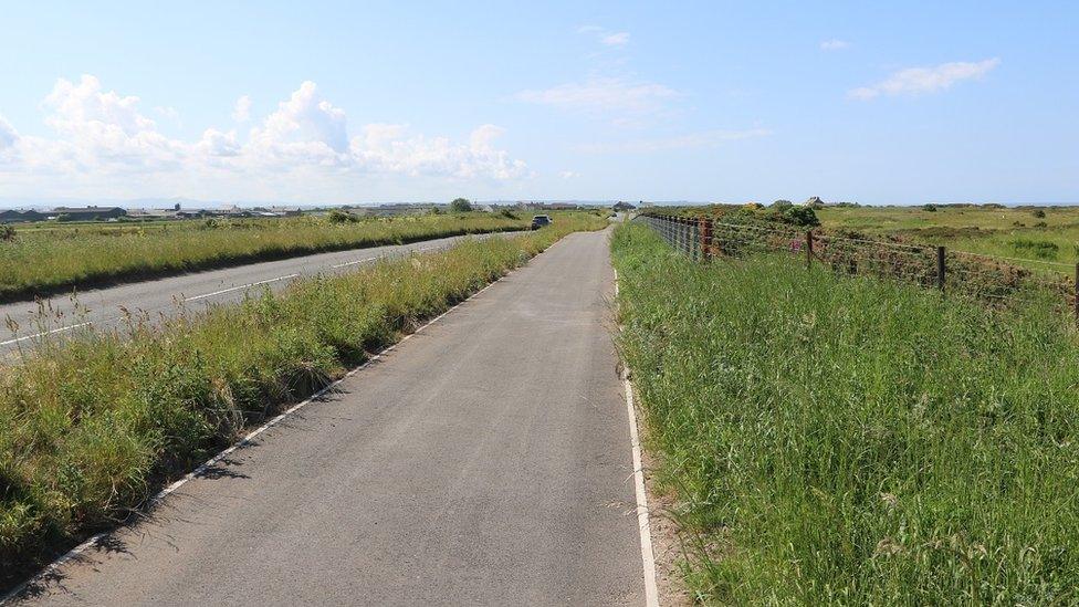 New Solway Coast cycleway