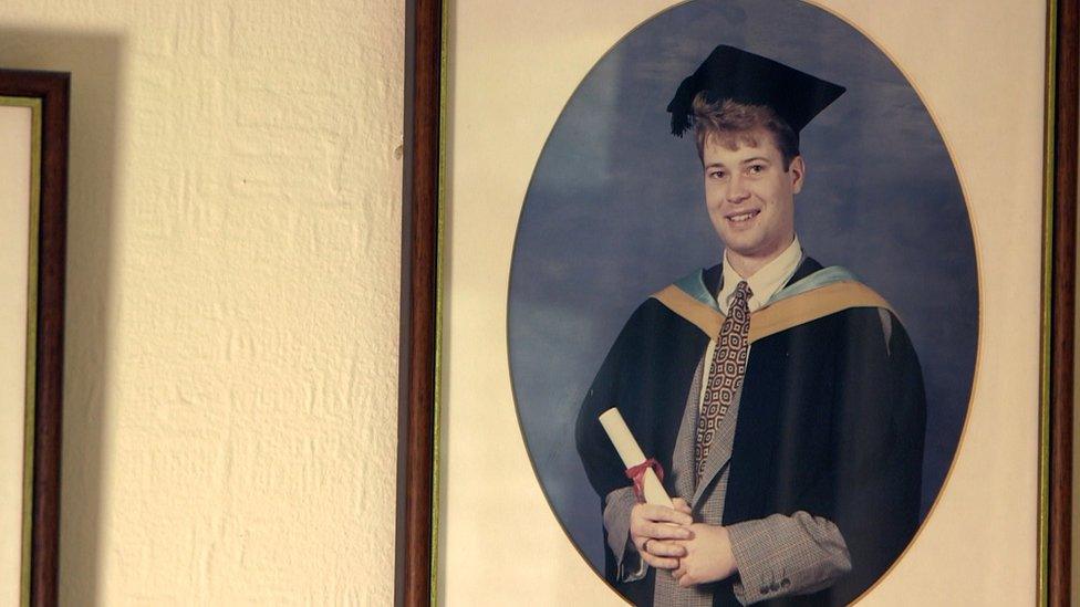 Paul Summers' graduation photo