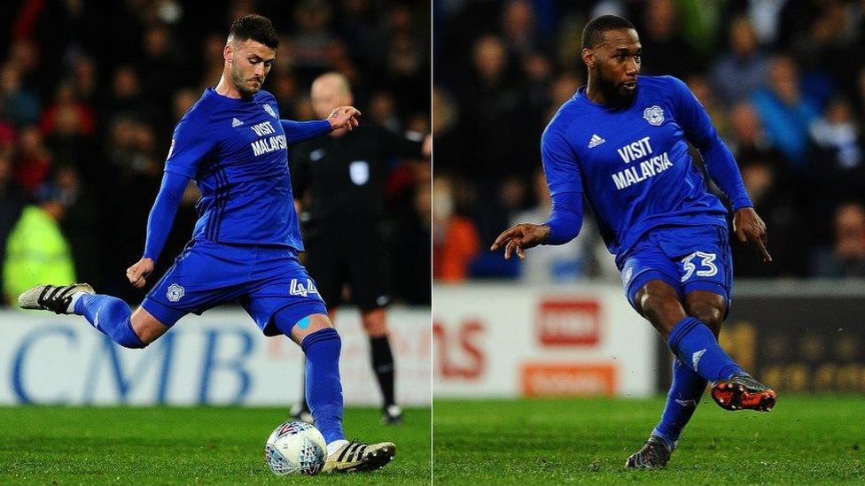 Gary Madine a Junior Hoilett