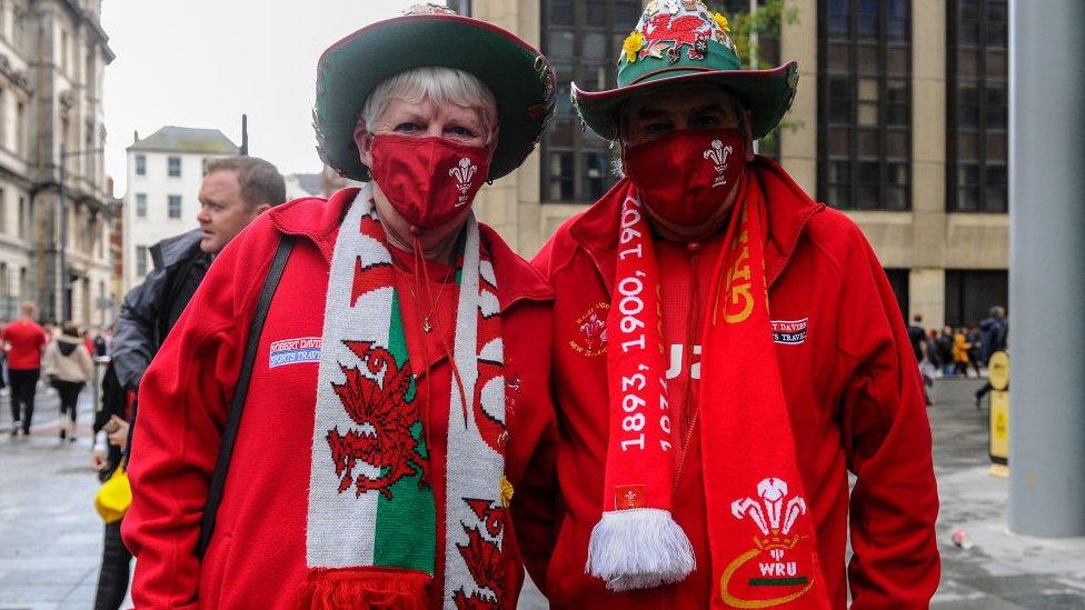 Wales fans