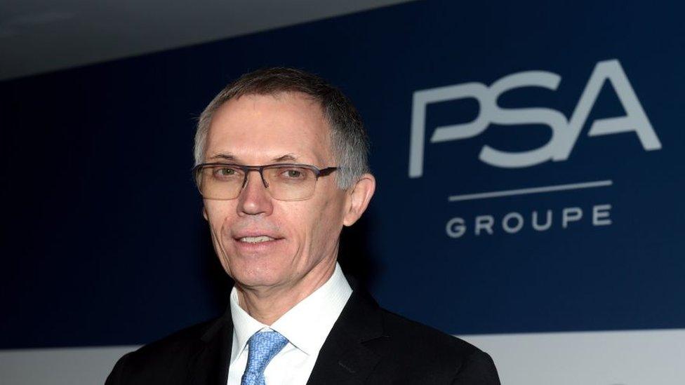 PSA chief executive Carlos Tavares