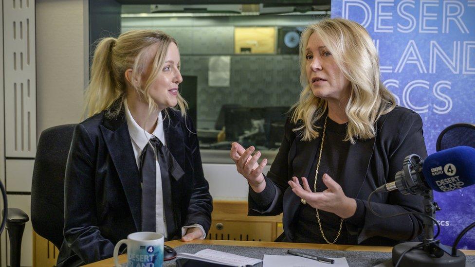 Lauren Laverne and Kirsty Young on Desert Island Discs