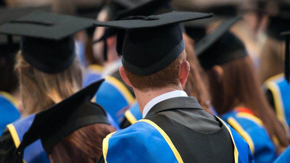 University students graduation