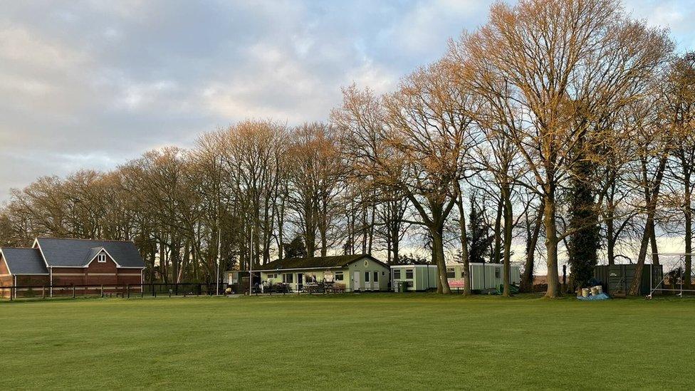 Great Witchingham's Walcis Park pavilion