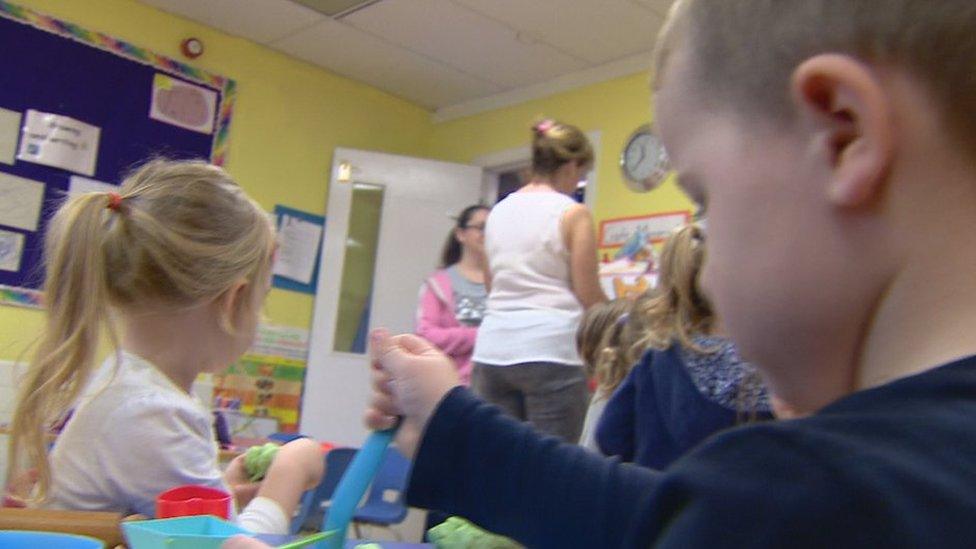 Children in nursery