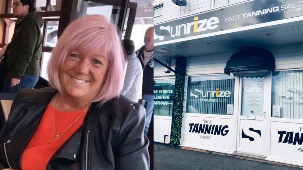 Sharon Hutton and the Sunrize salon