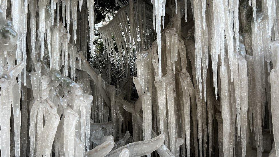 Ice sculpture