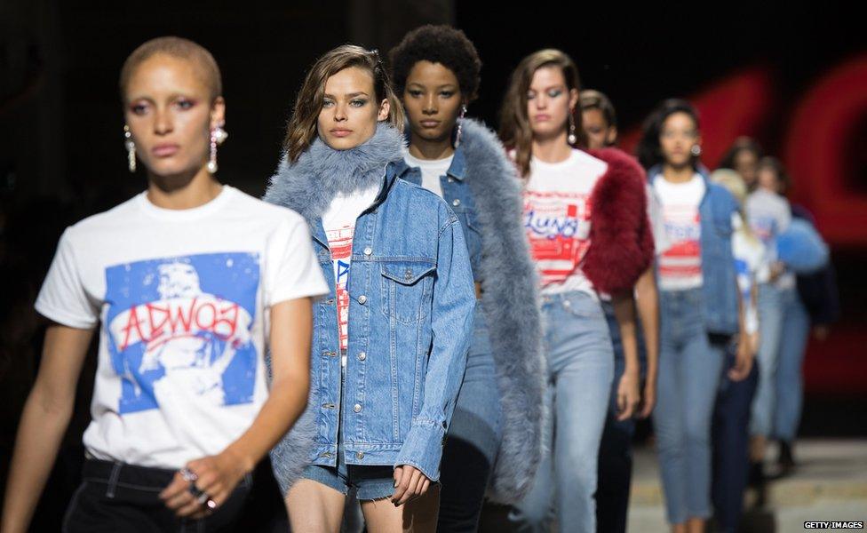 Topshop streamed its catwalk online