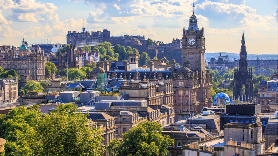 Edinburgh skyline