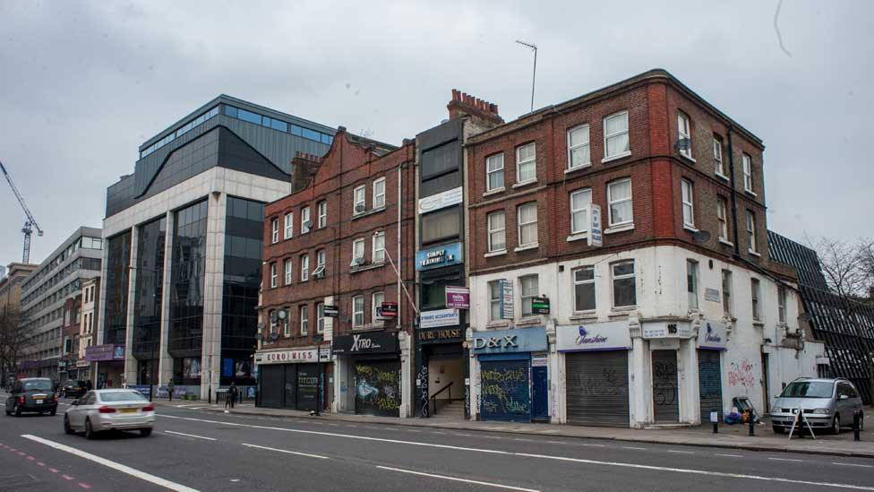 The block on Commercial Road where Ofsted inspected