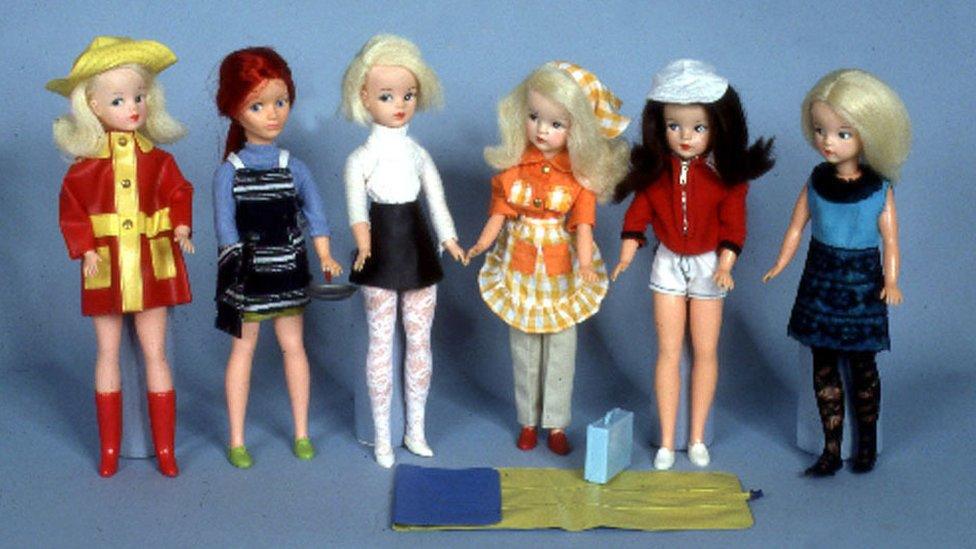 Sindy dolls through the years