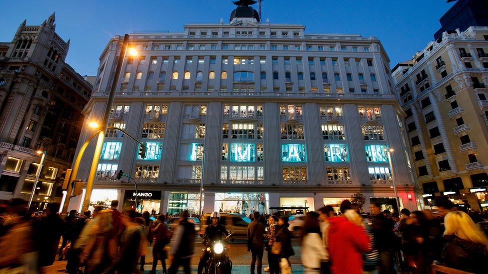 Primark opened a flagship store in Madrid last month