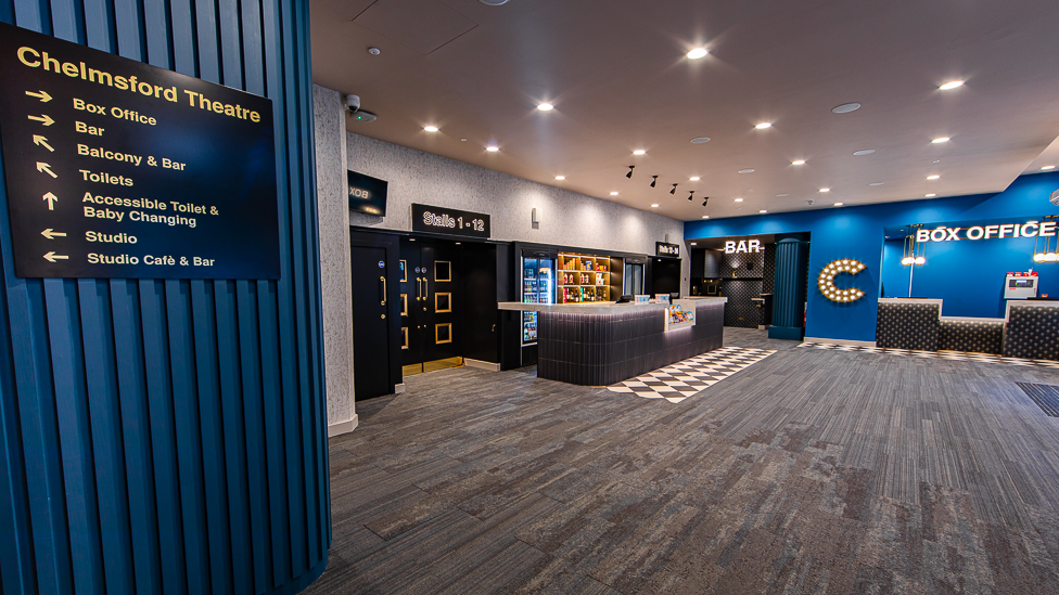 Chelmsford Theatre's new foyer area