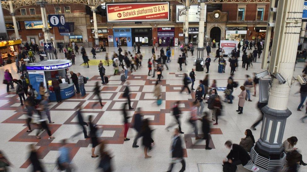 London Victoria station