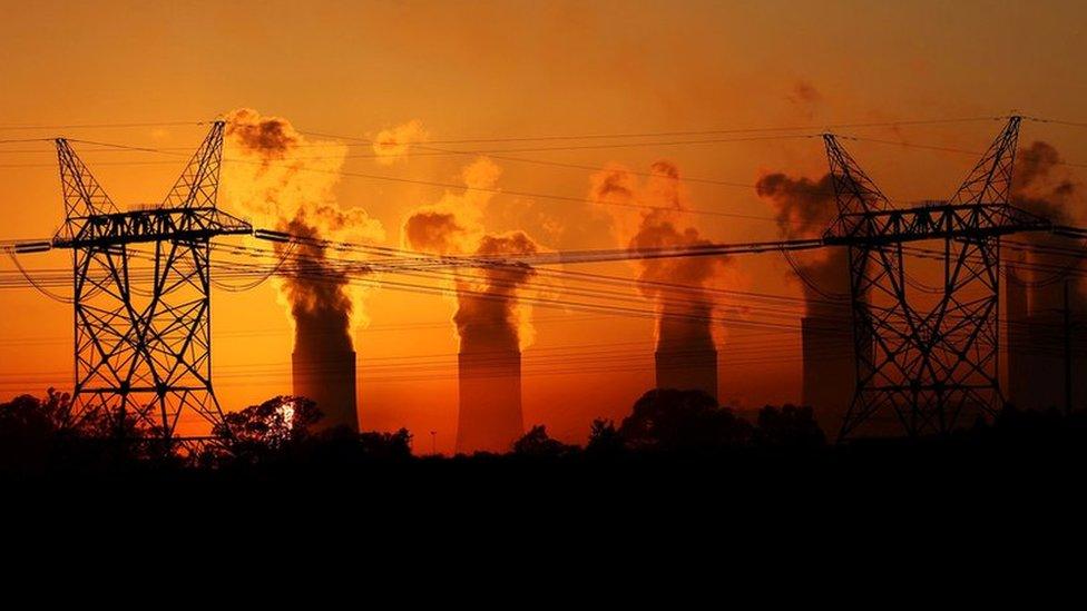 Coal-fired power station run by Eskom in Lesotho