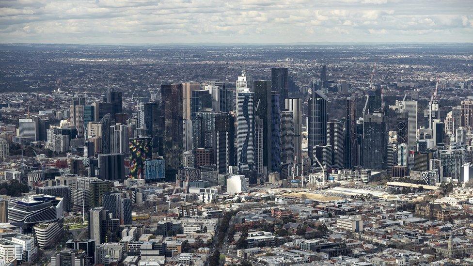 Melbourne skyline