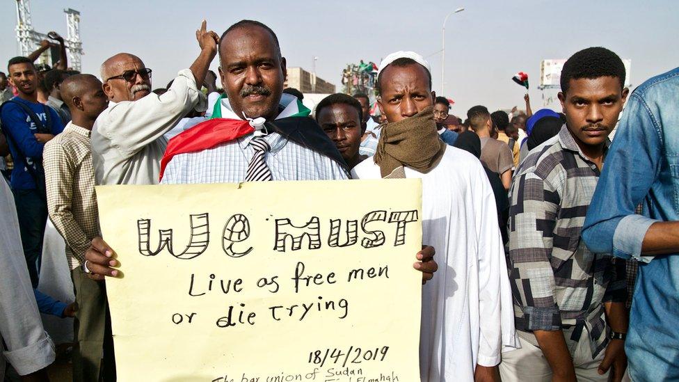 Sudan protesters