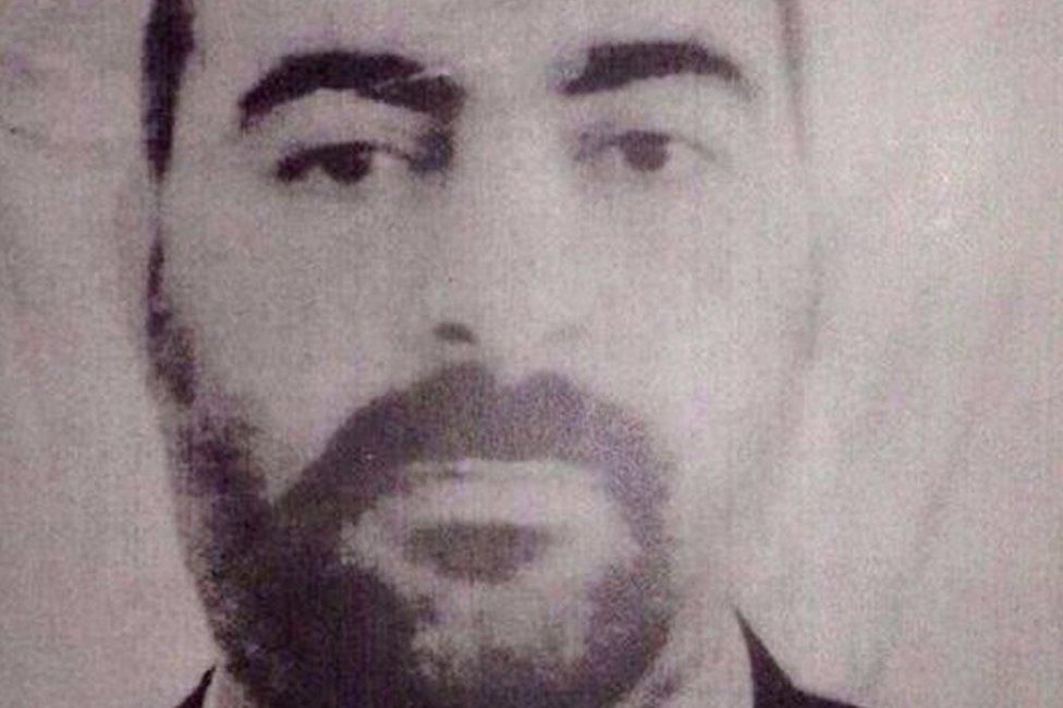 Abu Bakr al-Baghdadi (file photo)