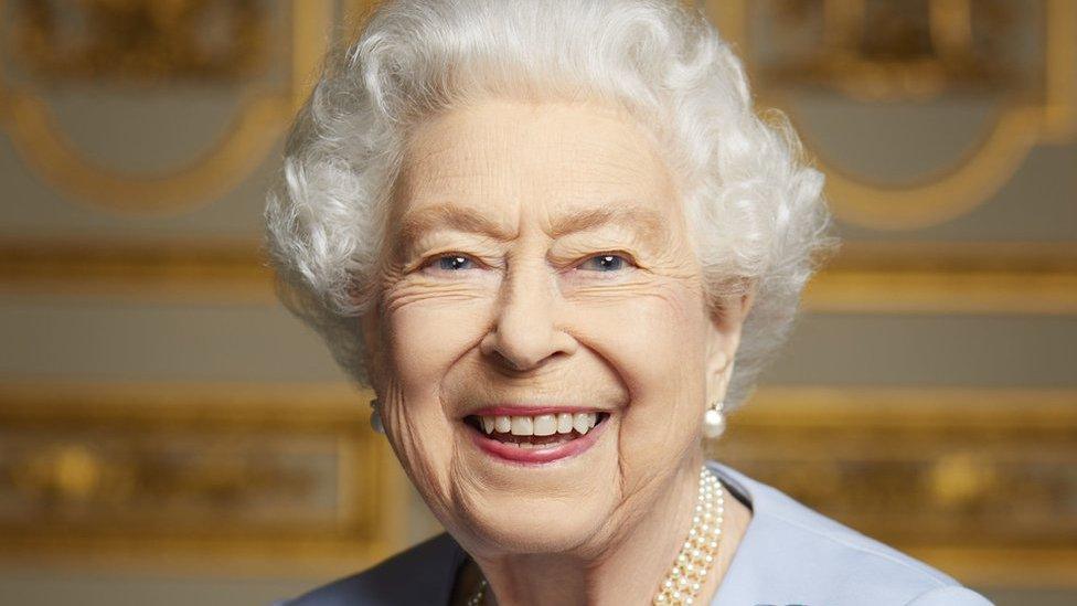 Photograph of the Queen at Windsor Castle taken in May 2022 and issued by Buckingham Palace on the eve of her funeral