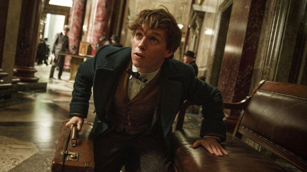 Eddie Redmayne in Fantastic Beasts and Where to Find Them