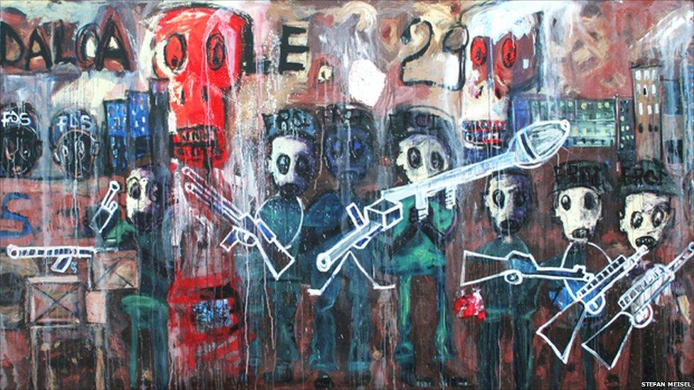 Painting by Abdoulaye Diarrasouba