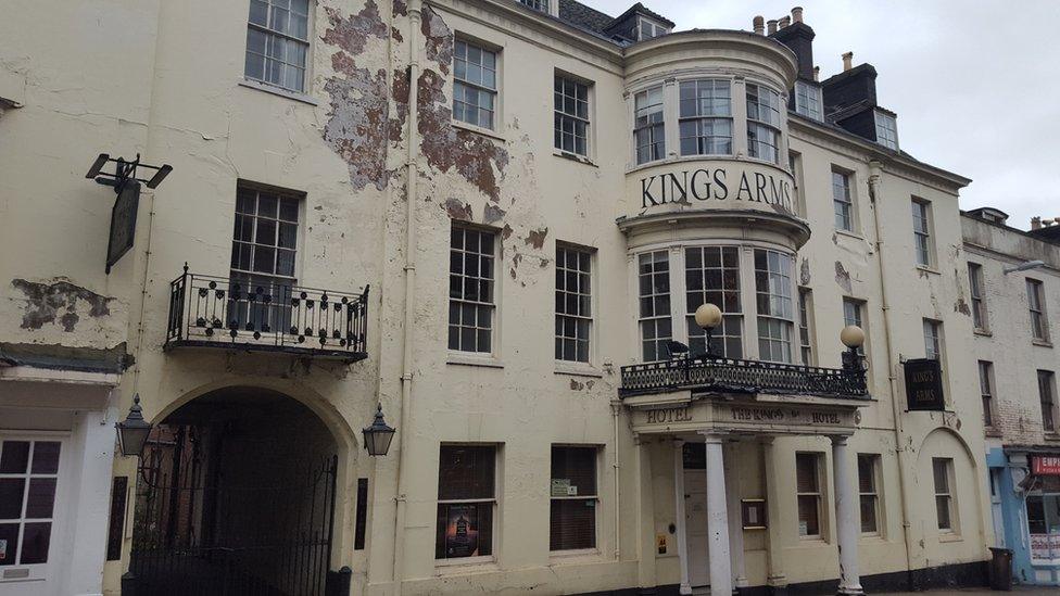 Kings Arms Hotel in Dorchester