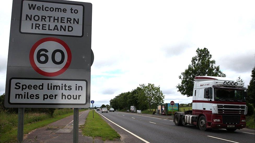 Northern Ireland sign