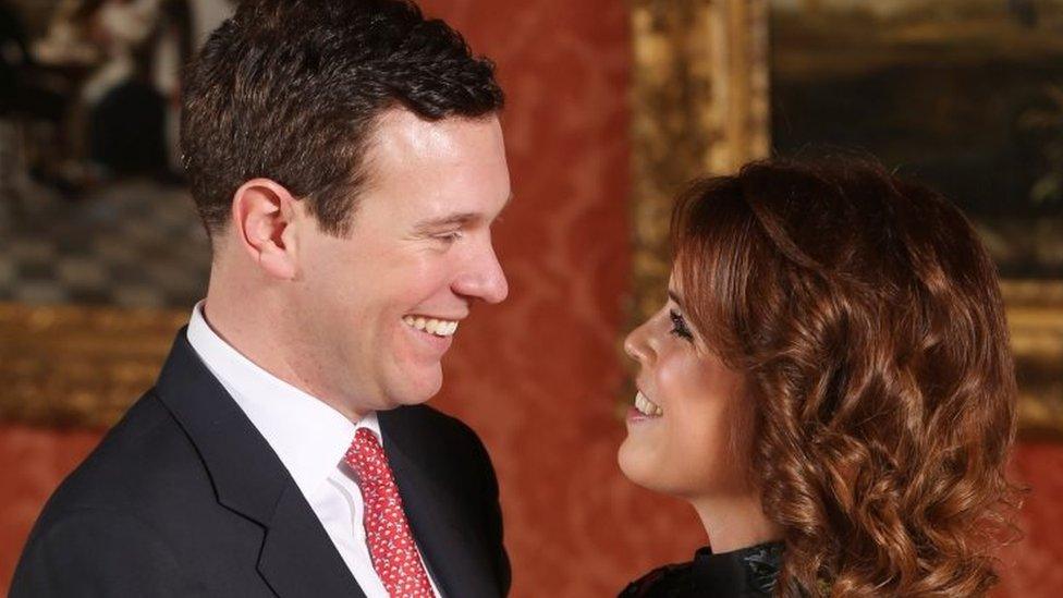 Princess Eugenie and Jack Brooksbank