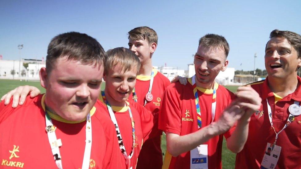 Isle of Man Special Olympics team 2022