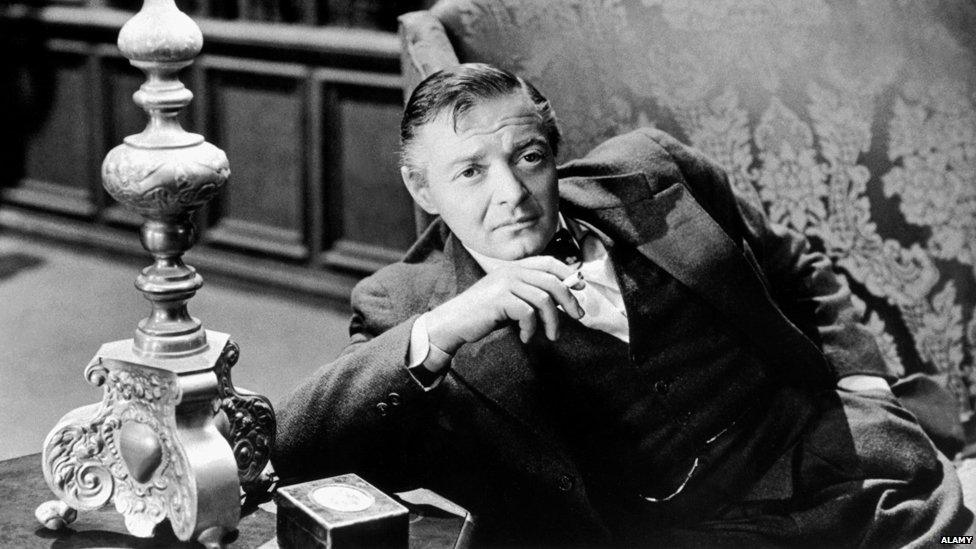 Peter Lorre in the 1944 film adaptation of The Mask of Dimitrios