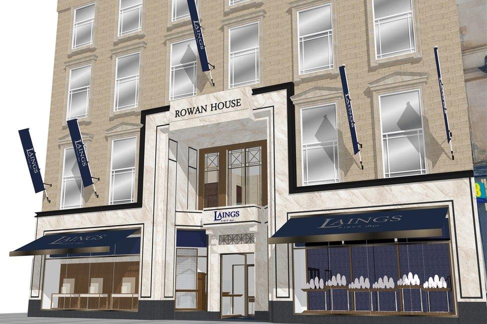 Artist's impression of Rowan House redevelopment