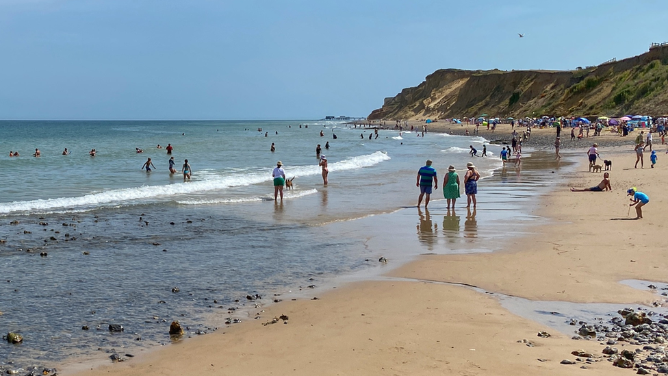 West Runton beach