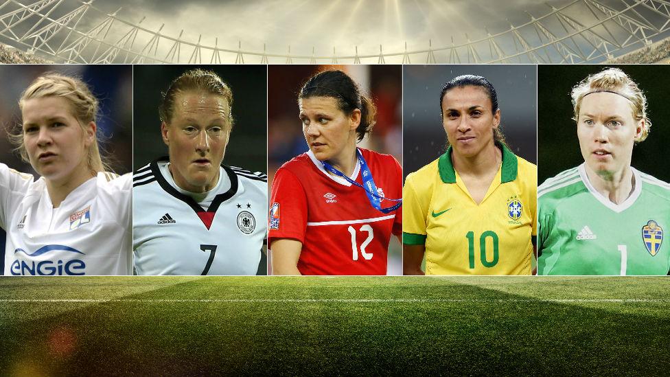 BBC Women's footballer of the year: Nominees