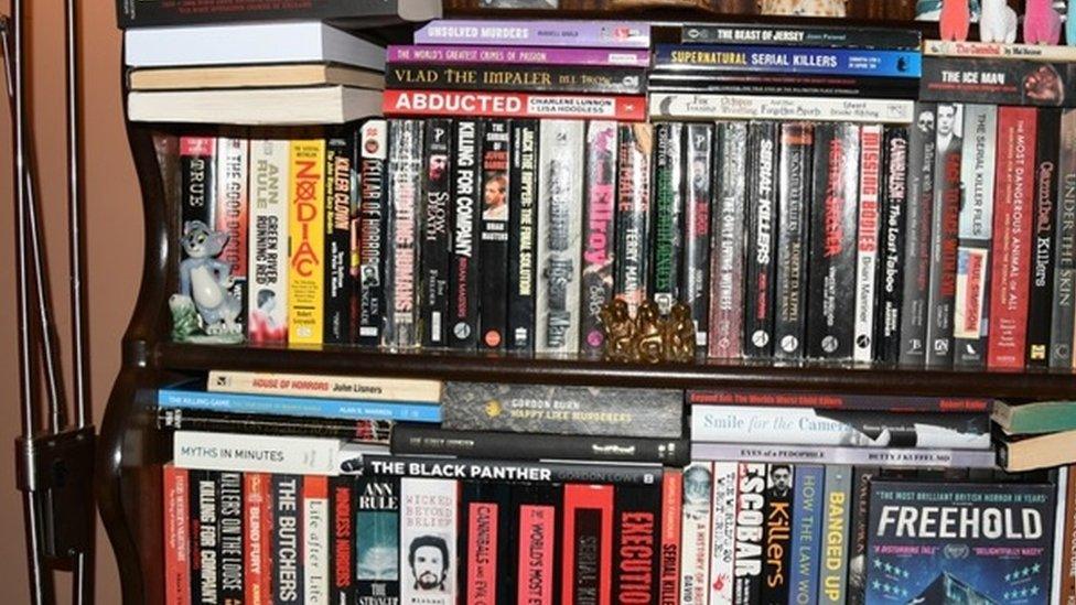 The killers' bookshelf