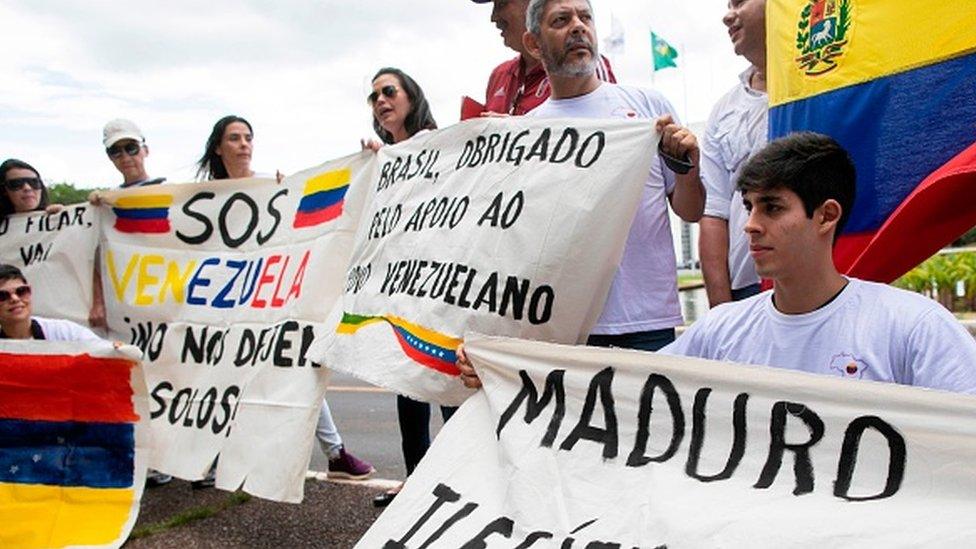 Nicolás Maduro protestors