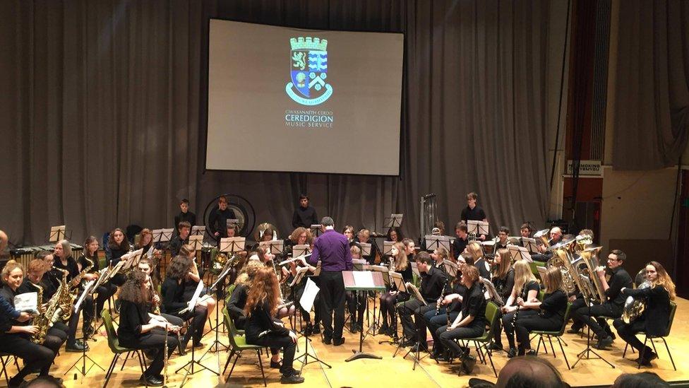 Ceredigion young musicians