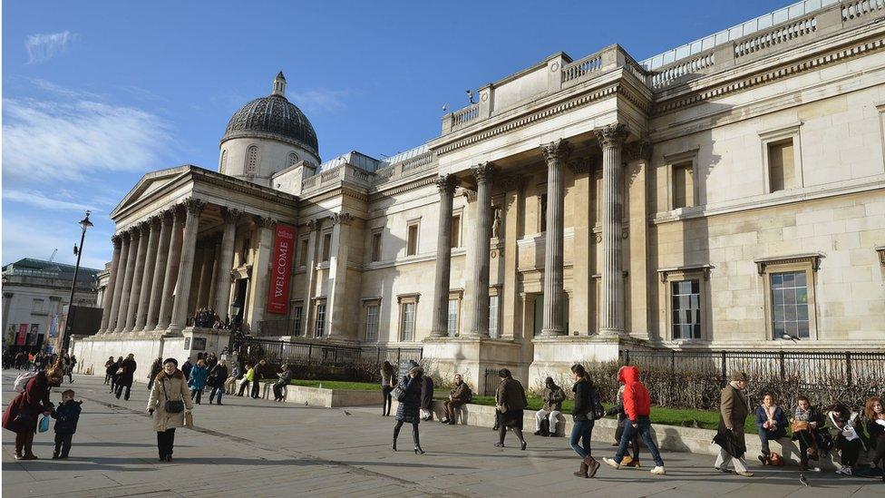 The National Gallery, in London