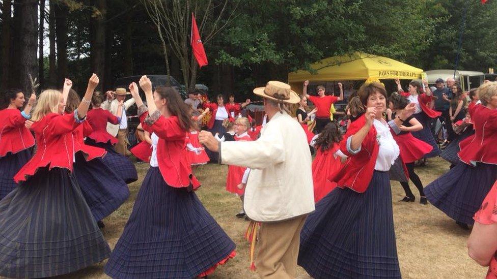 Manx Dancers, Tynwald Day 2018