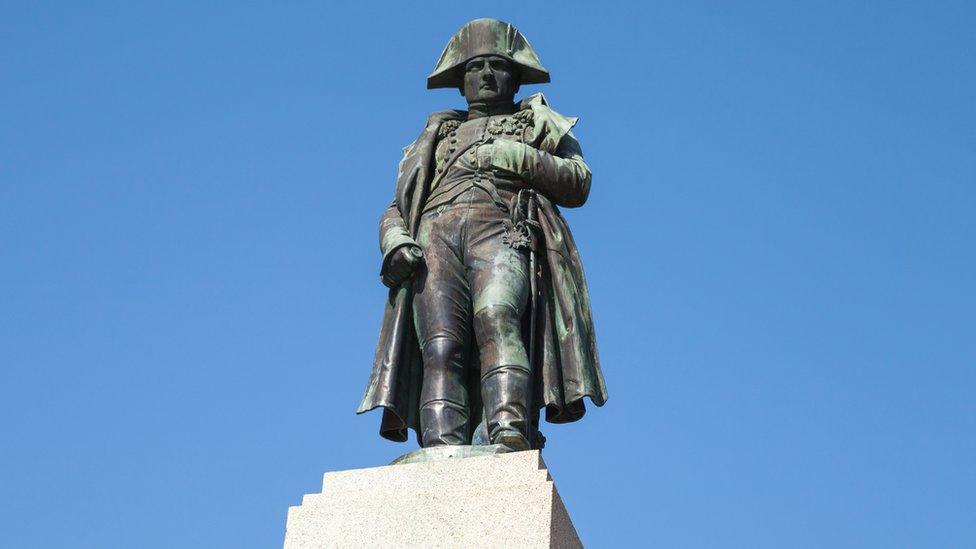 Statue of Napoleon Bonaparte, Ajaccio, Corsica